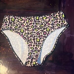 Leopard Print Bikini Bottoms